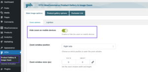 Disable Product Zoom in WooCommerce