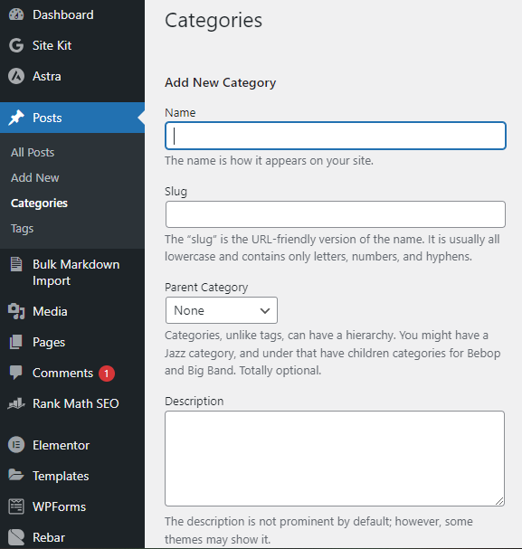 How To Add Categories And Tags For WordPress Pages 