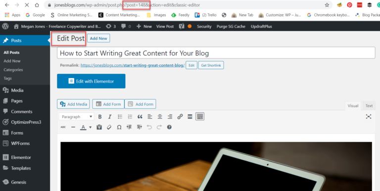 How to Find WordPress Page ID and Post ID