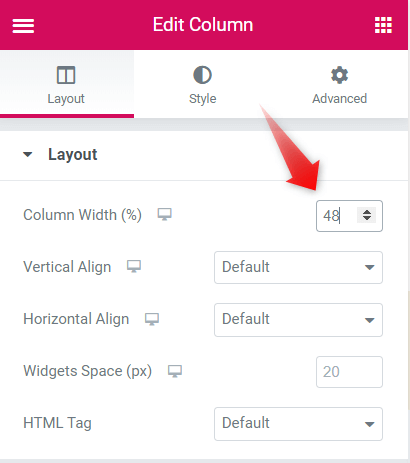 How to Add a Vertical Divider in Elementor 