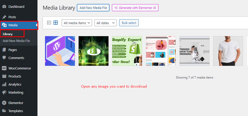 How to Download Images from WordPress Media Library Easily