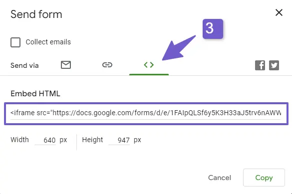 How to Embed Google Forms in Squarespace