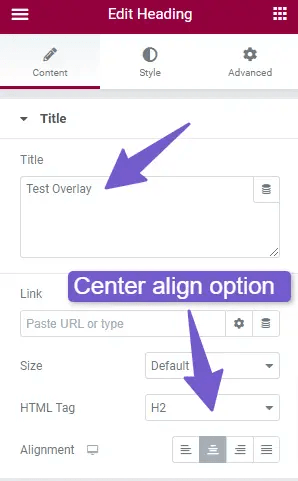 How To Add Text Over Image in Elementor