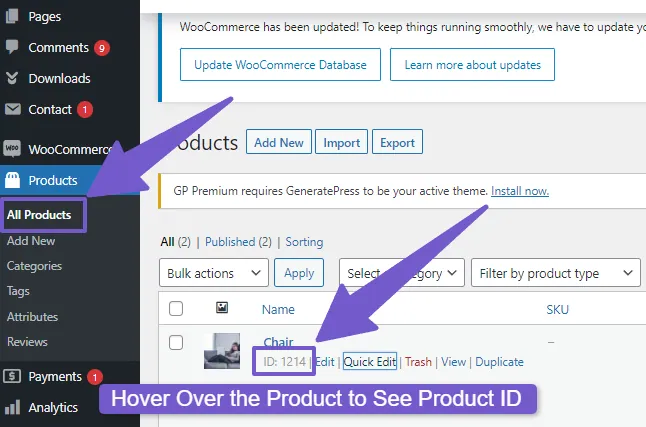 How to Get Product ID in WooCommerce